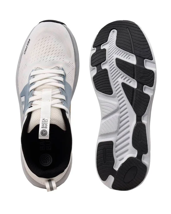 Bacca Bucci Ice White AEROCORE All-Day Athleisure Sneakers for Men | Best Price UAE